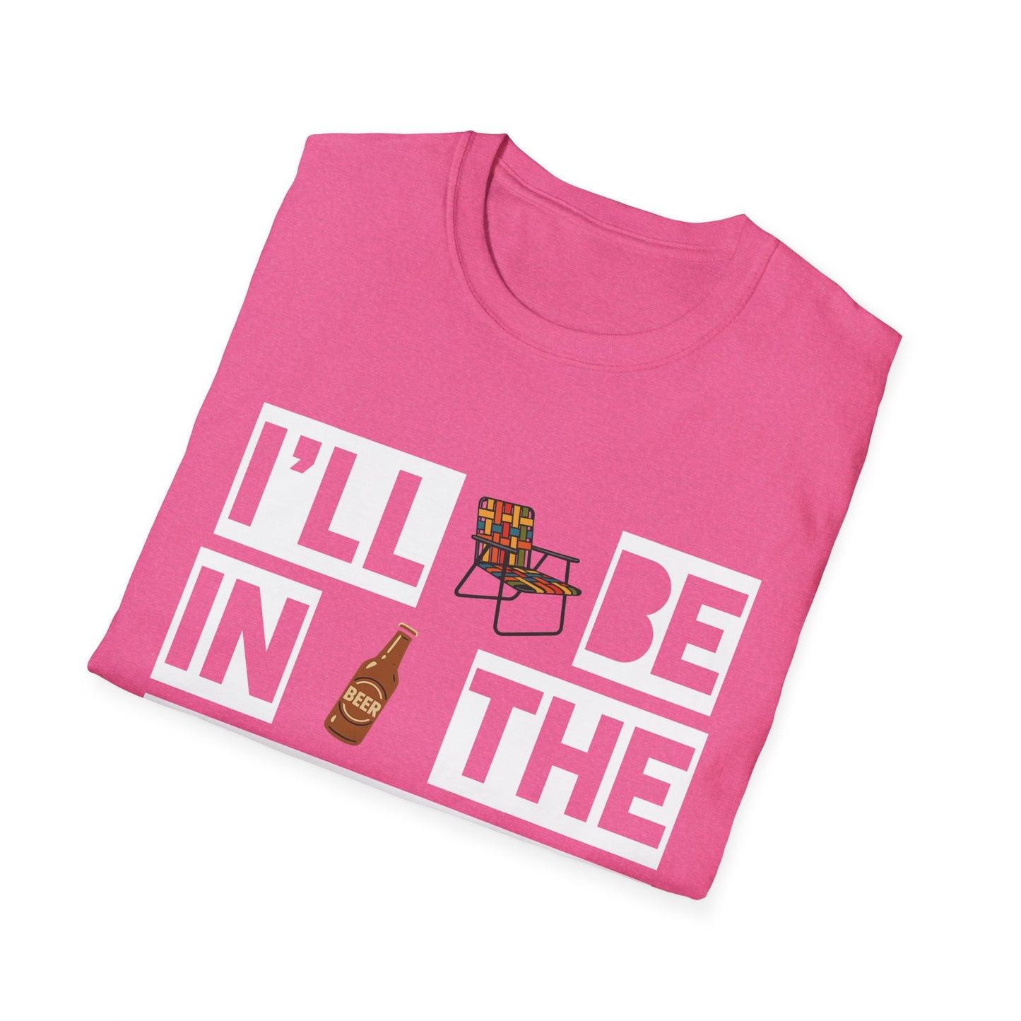 I'll Be In The Garage Cotton Tee - 66 Percent