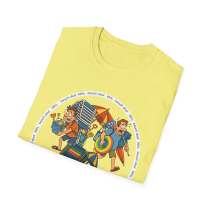 Beach Dad Trifecta Cotton Tee - 66 Percent