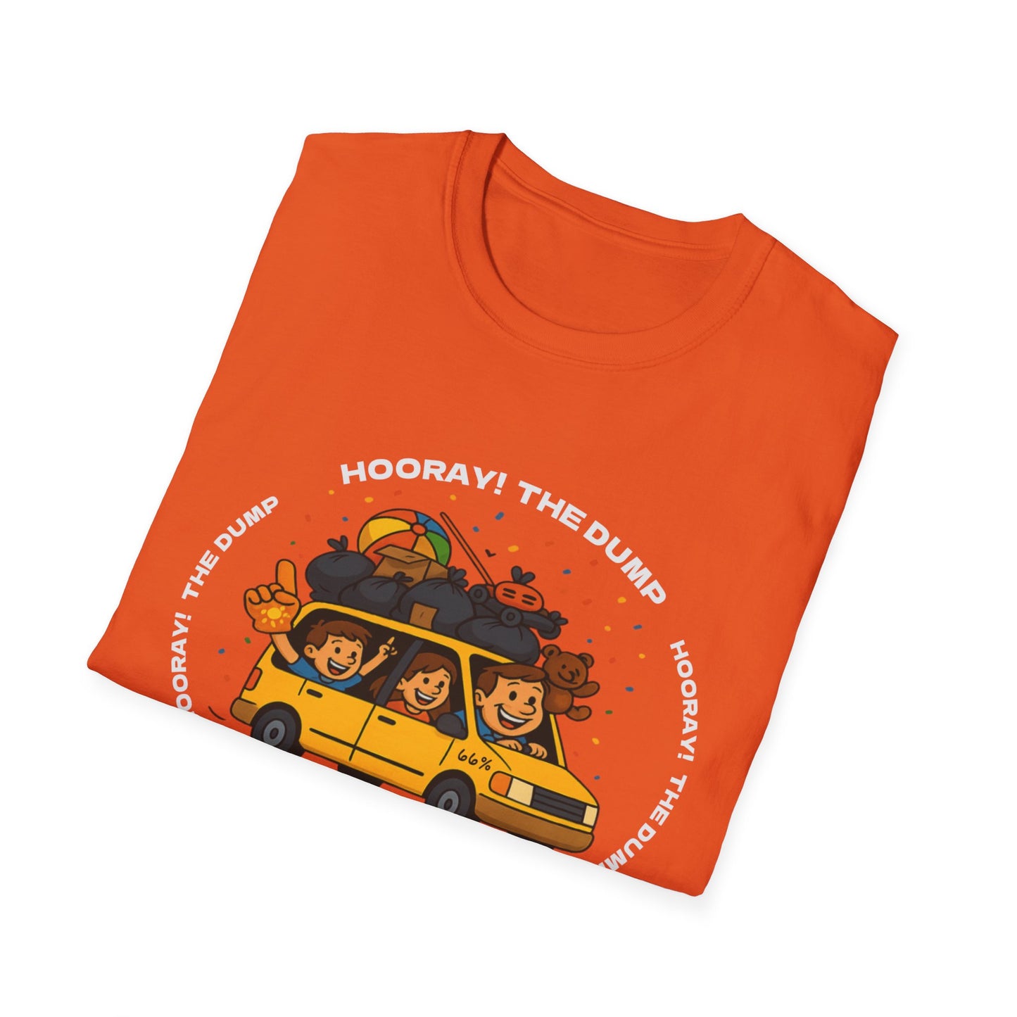 Hooray! The Dump Cotton Tee - 66 Percent
