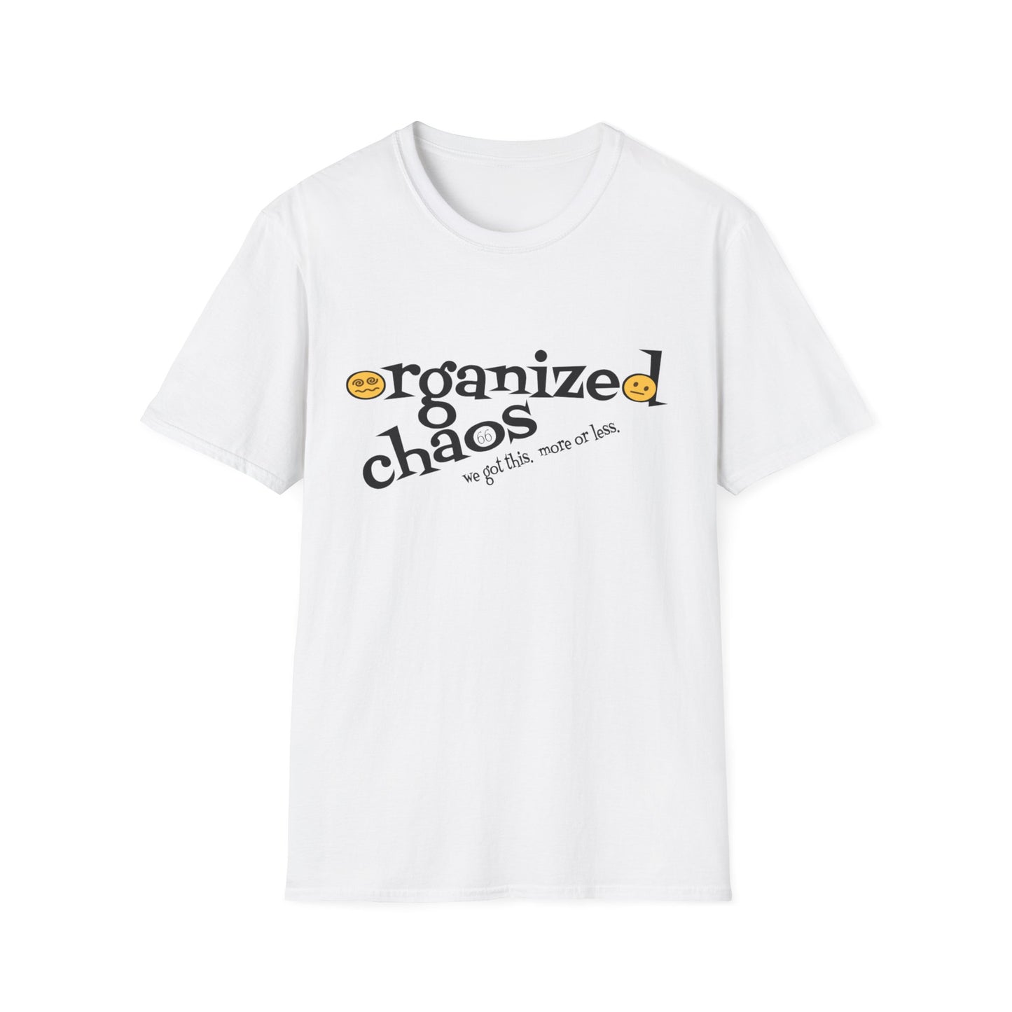 Organized Chaos Cotton Tee - 66 Percent