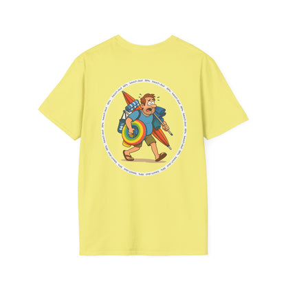 Beach Dad Logo Cotton Tee - 66 Percent