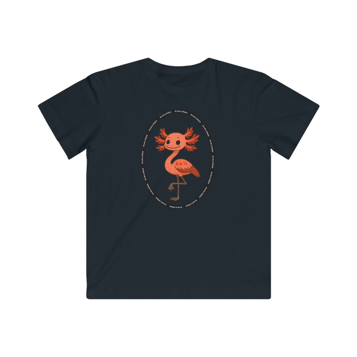 Axolingo Kids T-shirt in Black | 66 Percent