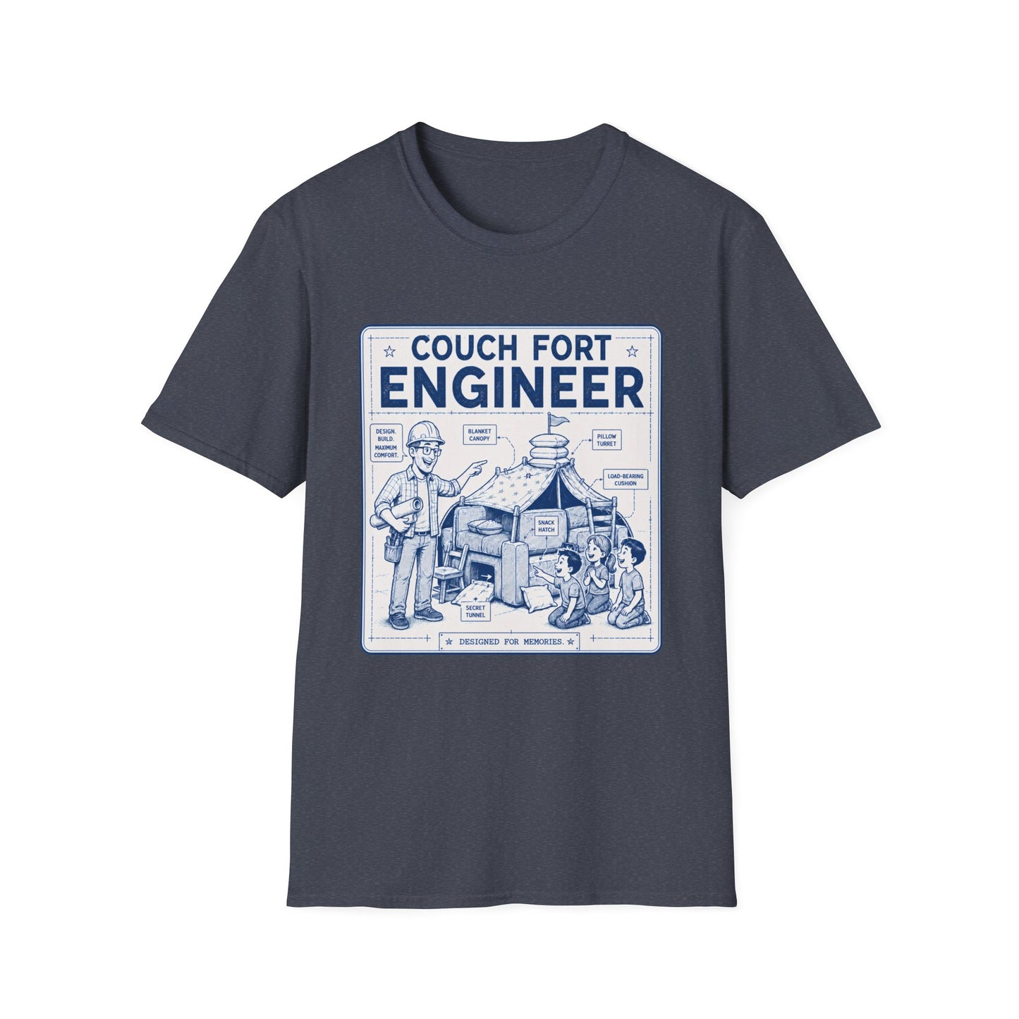 Overboard Dad Fort Cotton Tee