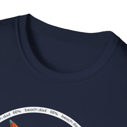 Beach Dad Original Cotton Tee - 66 Percent