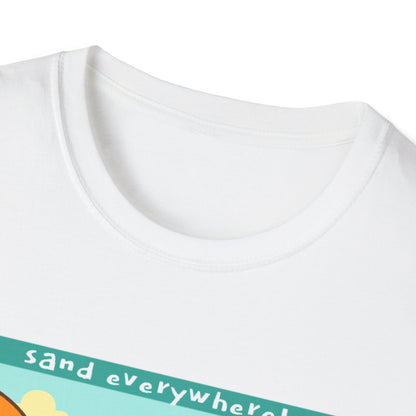 Beach Dad Buried Cotton Tee - 66 Percent