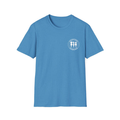 Simple Tasks Complicated - Small Logo Cotton T-shirt in Heather Sapphire | 66 Percent