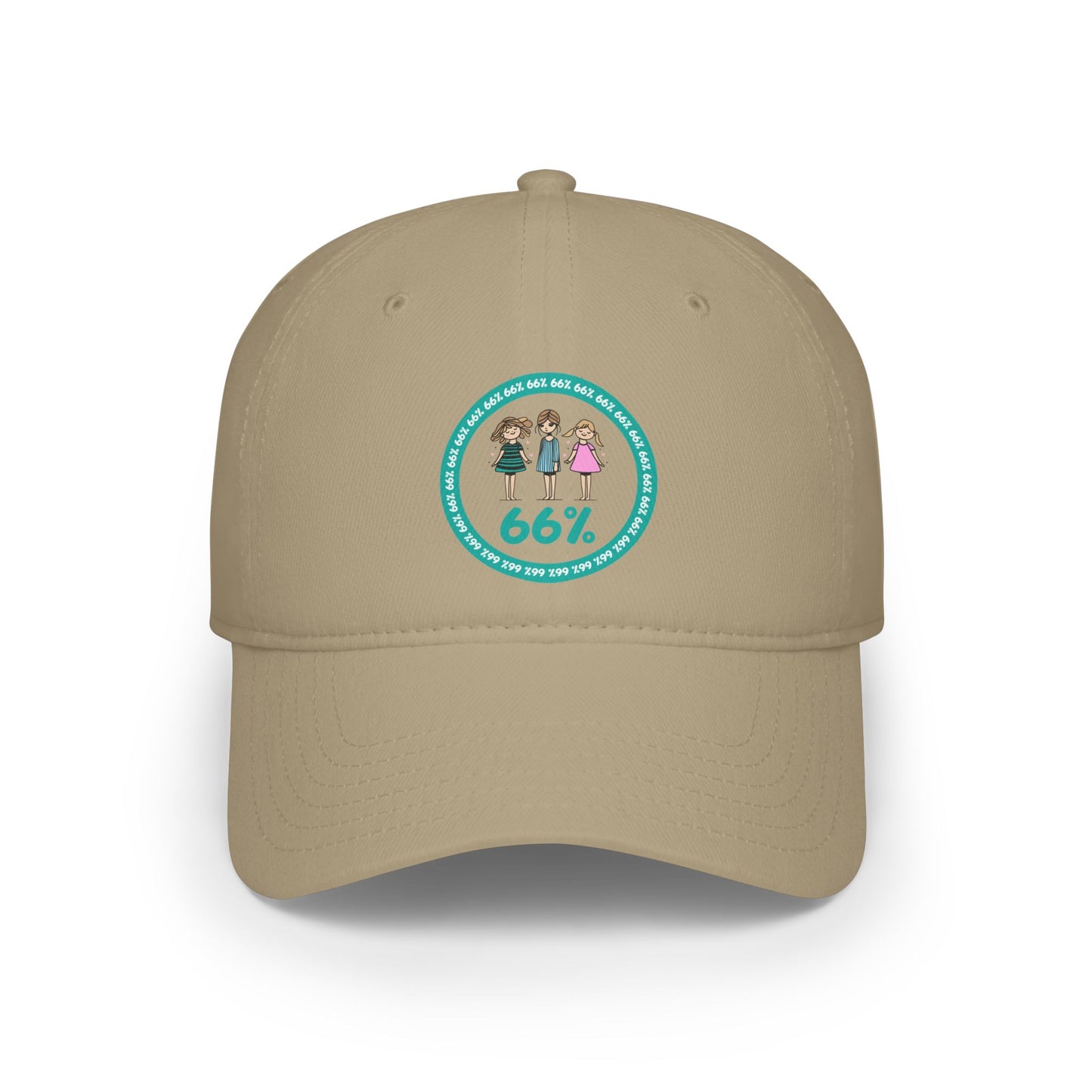 Original Design Improved 66% Fun Low Profile Baseball Cap - 66 Percent