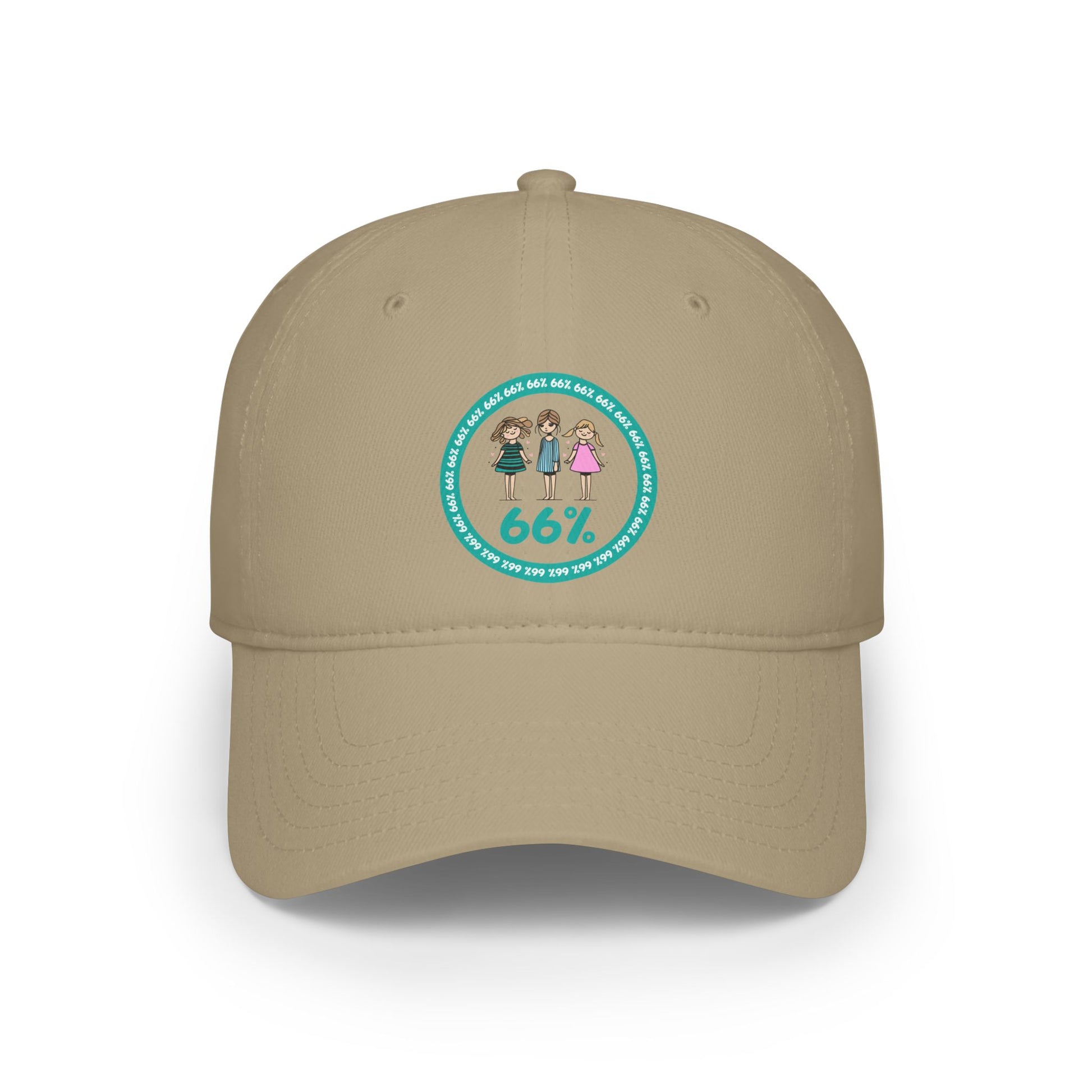 Original Design Improved 66% Fun Low Profile Baseball Cap - 66 Percent