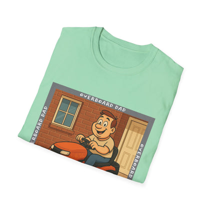 Overboard Dad Mower Cotton Tee - 66 Percent