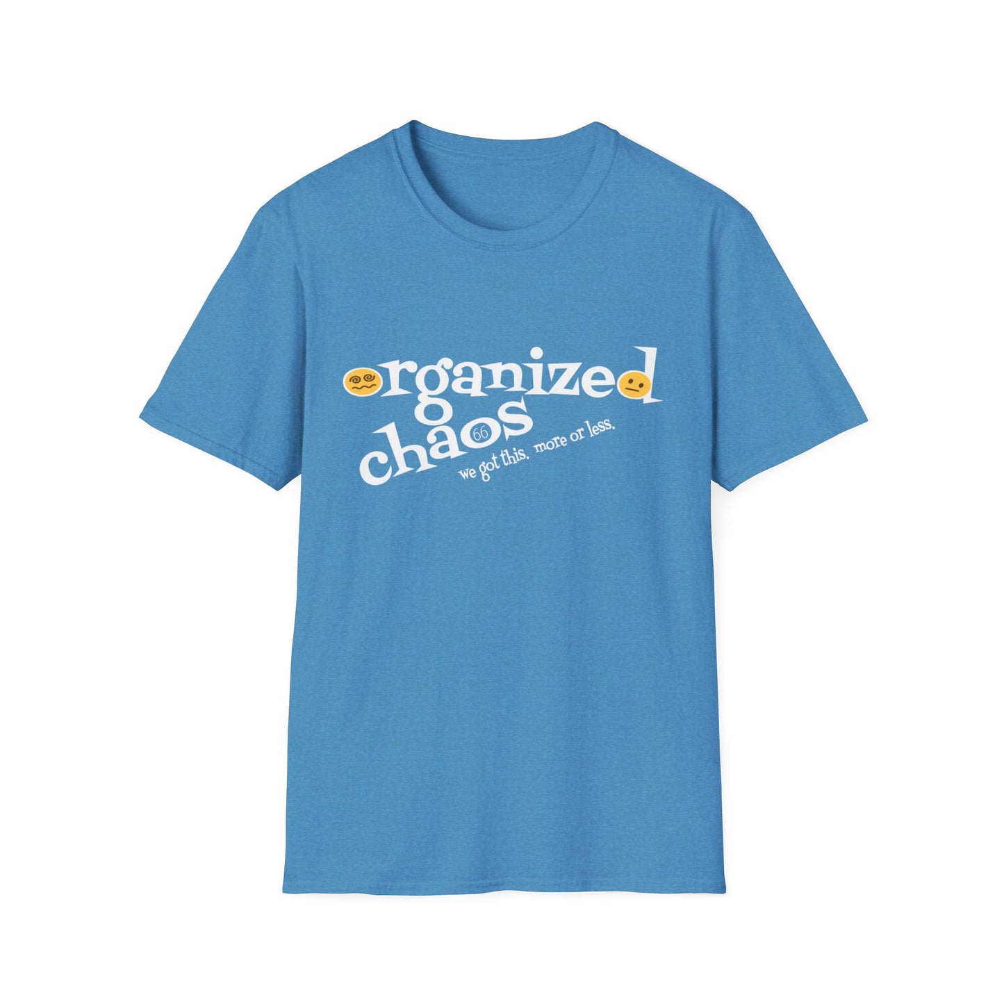 Organized Chaos Cotton Tee - 66 Percent