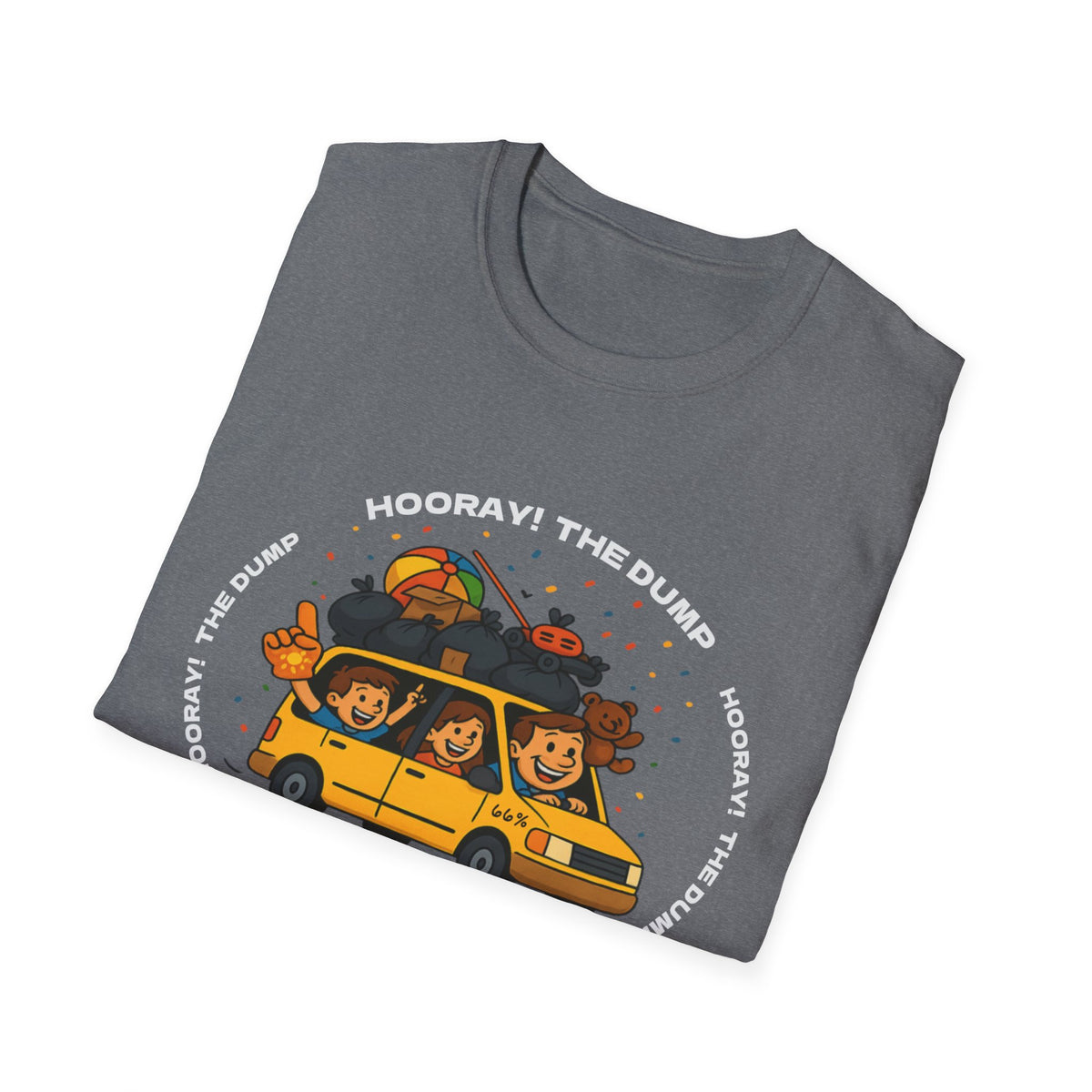 Hooray! The Dump Cotton Tee product view 35 - 66 Percent