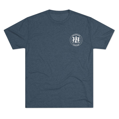 Perpetual Mischief Tri-Blend T-shirt in Tri-Blend Indigo | 66 Percent