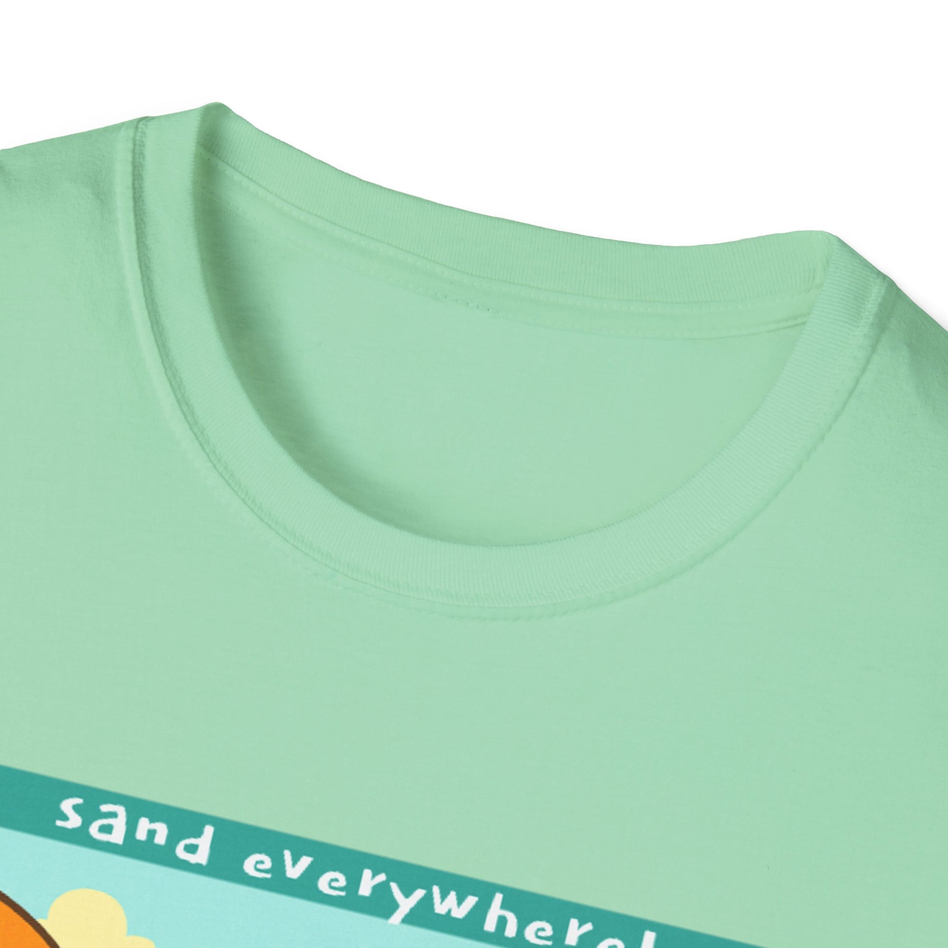 Beach Dad Buried Cotton Tee - 66 Percent