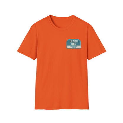 Beach Dad Logo Cotton Tee - 66 Percent