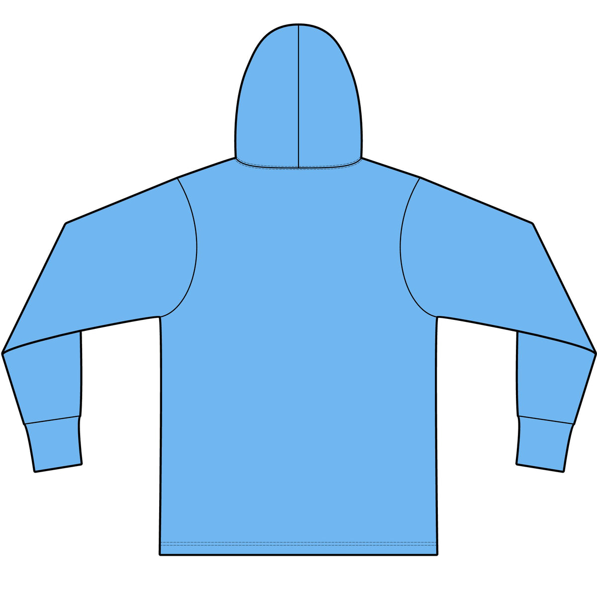 Roller Coaster Lightweight Hoodie product view 22 - 66 Percent