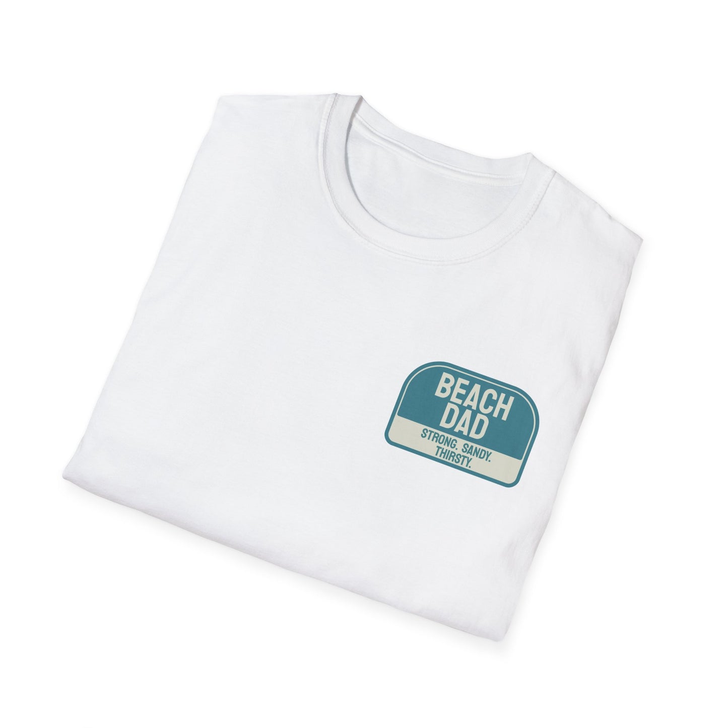 Beach Dad Logo Cotton Tee - 66 Percent