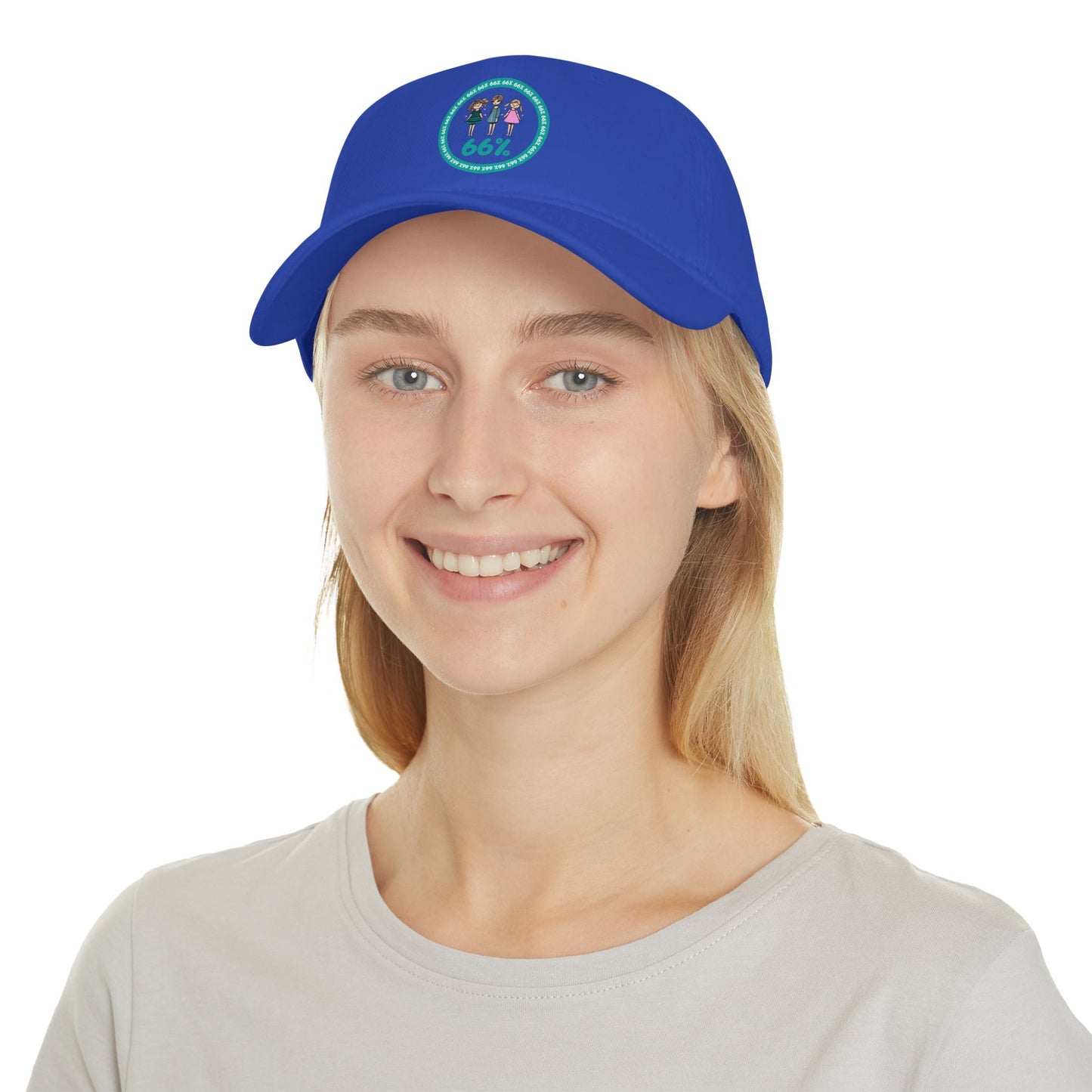 Original Design Improved 66% Fun Low Profile Baseball Cap - 66 Percent