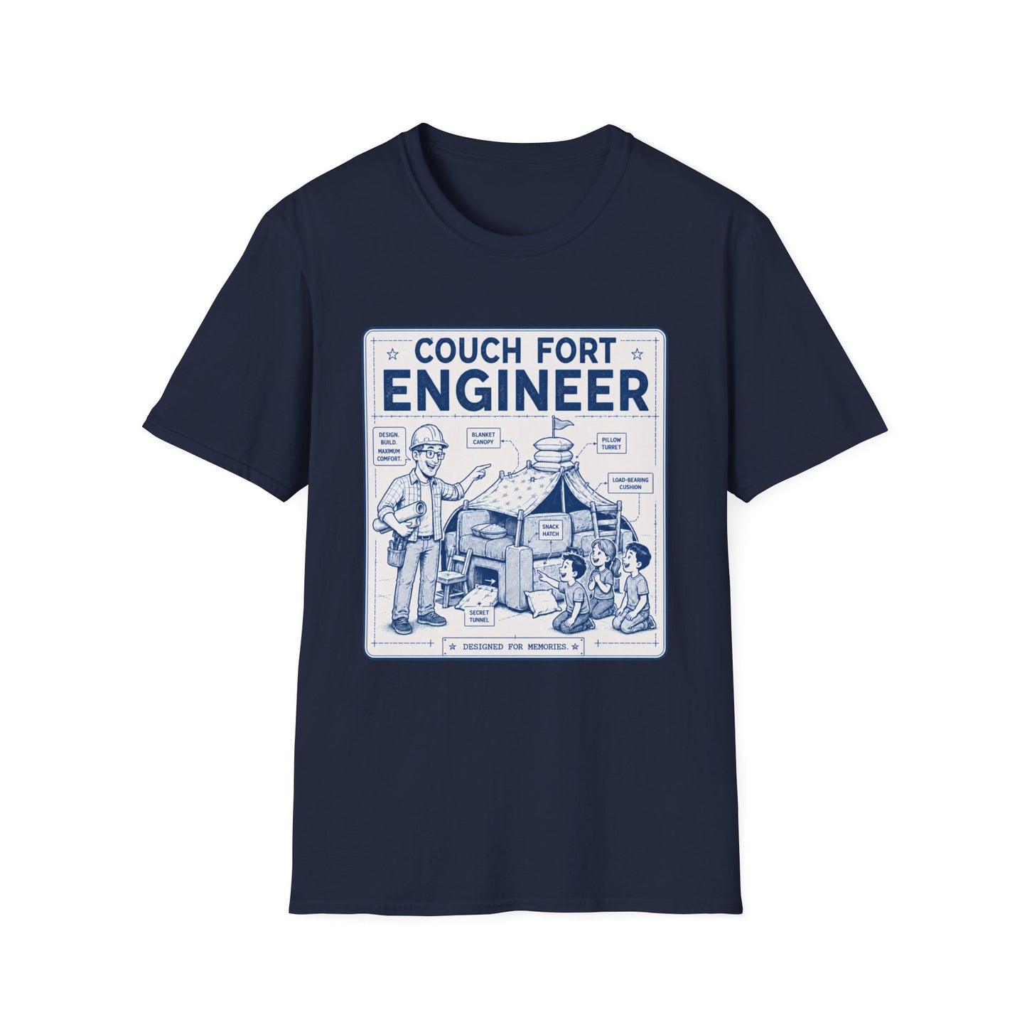 Overboard Dad Fort Cotton Tee
