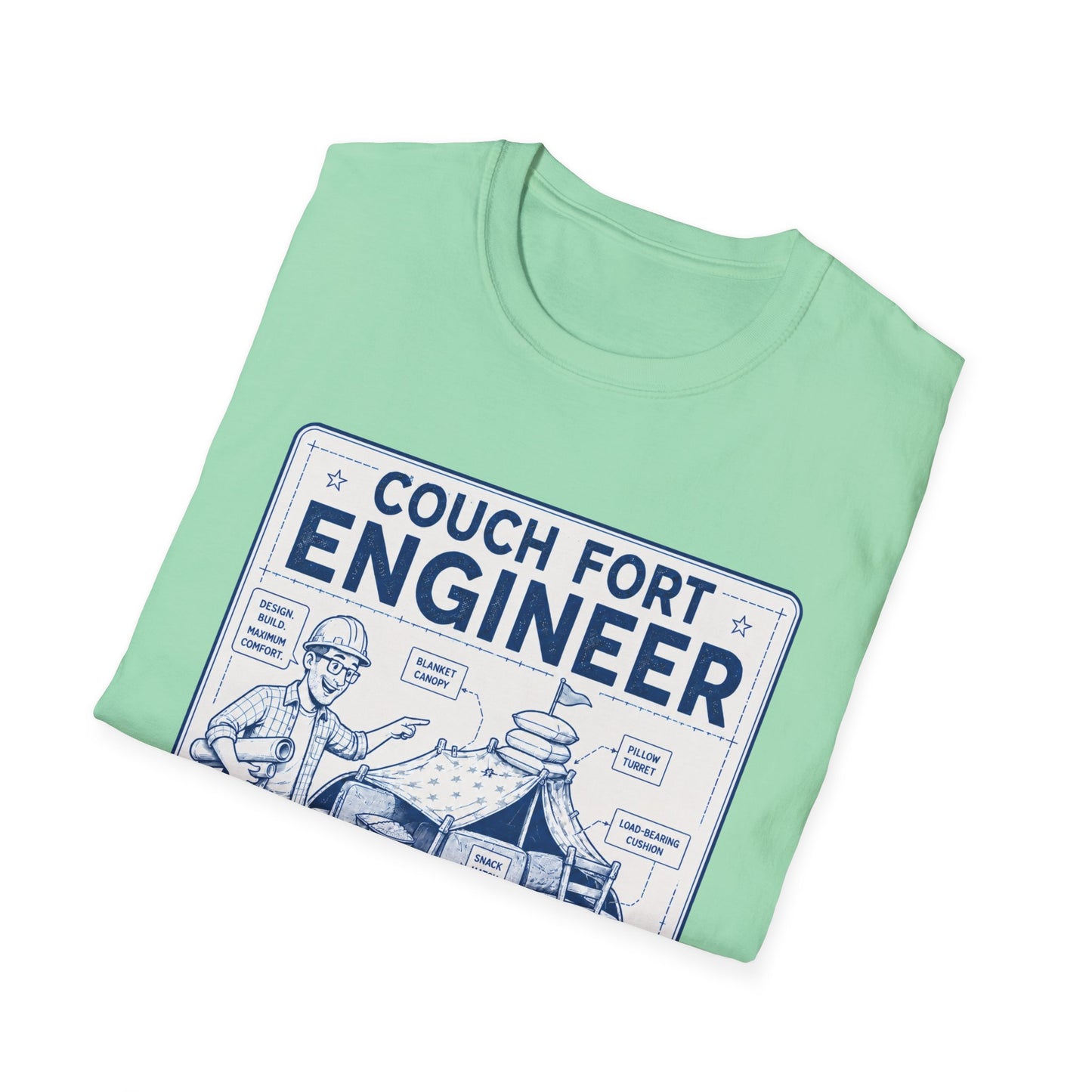 Overboard Dad Fort Cotton Tee