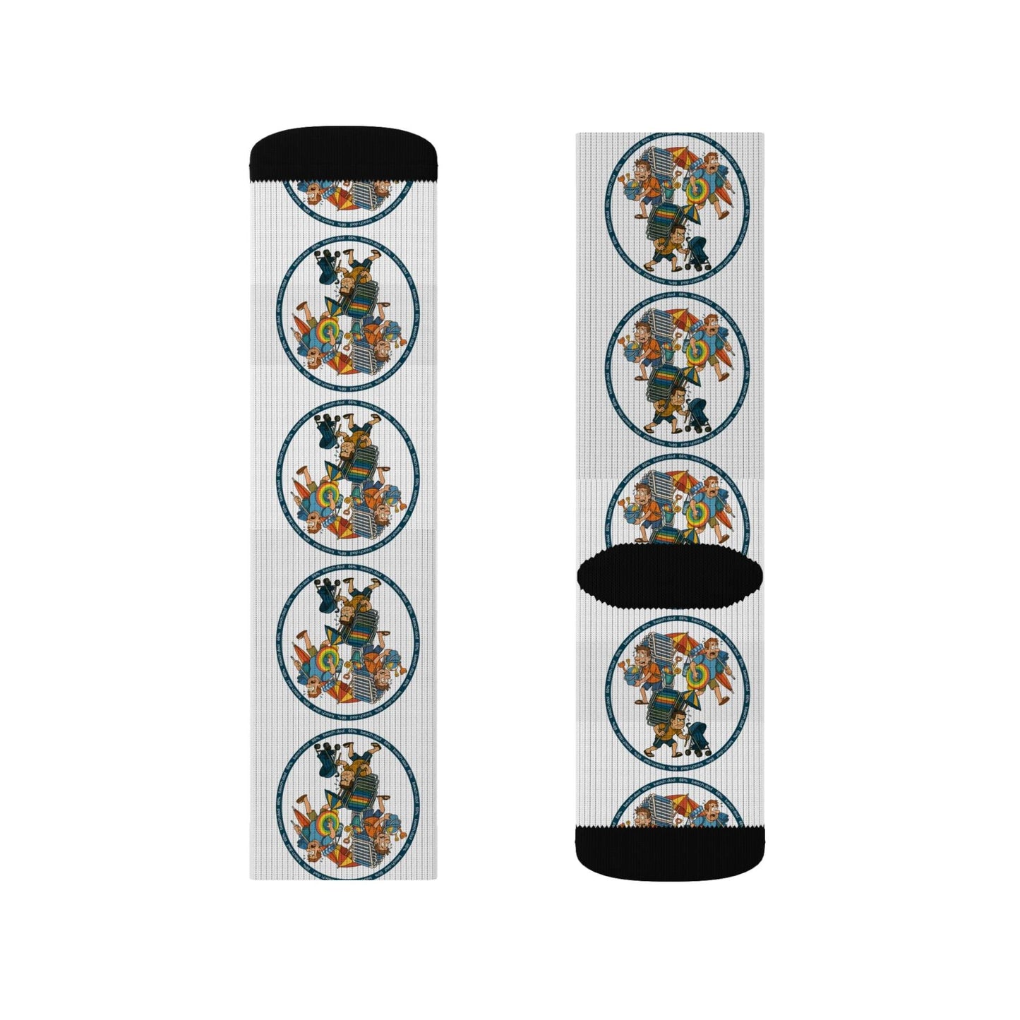 Beach Dad 3 66% Socks - 66 Percent