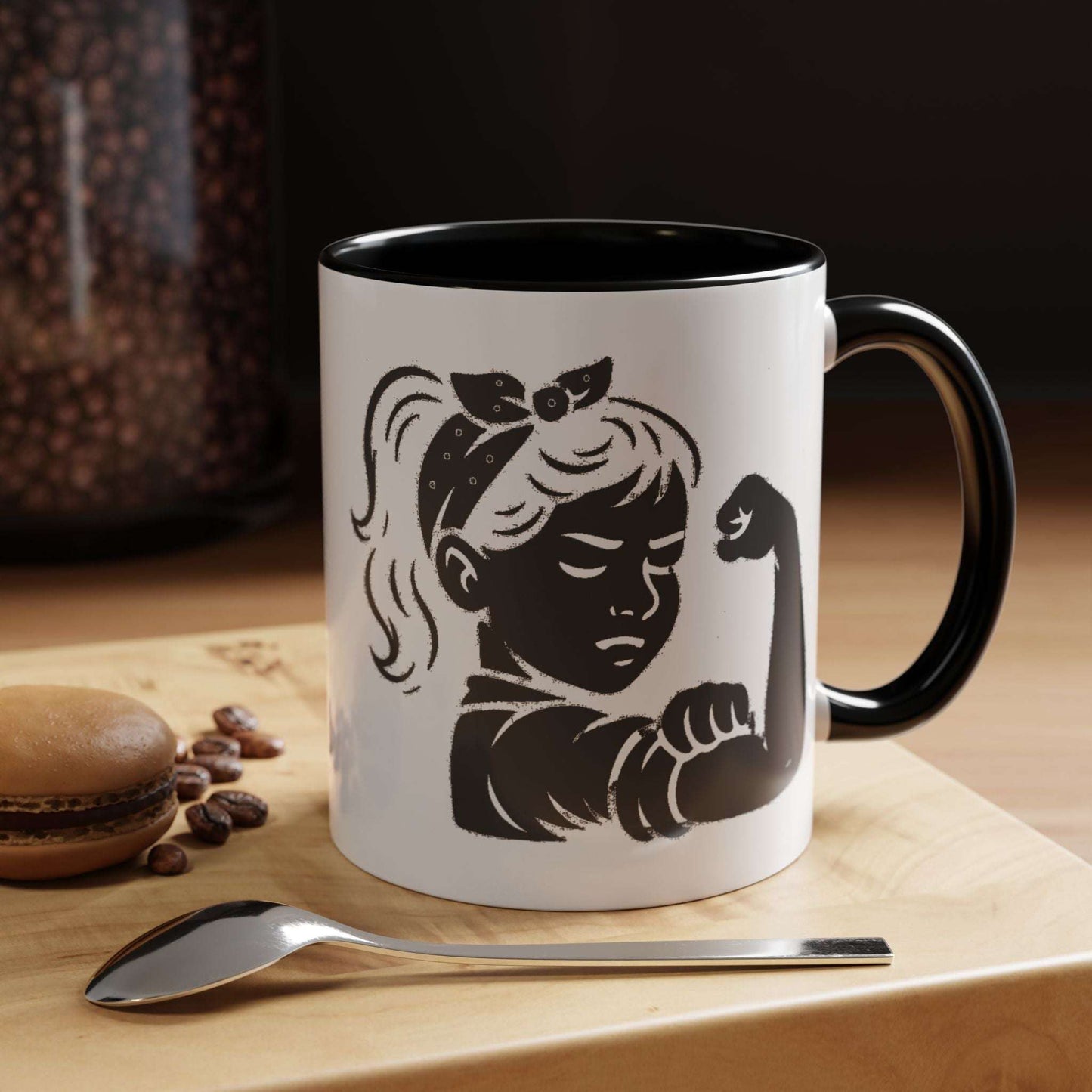 Raising Strong Little Girls Mug - 66 Percent