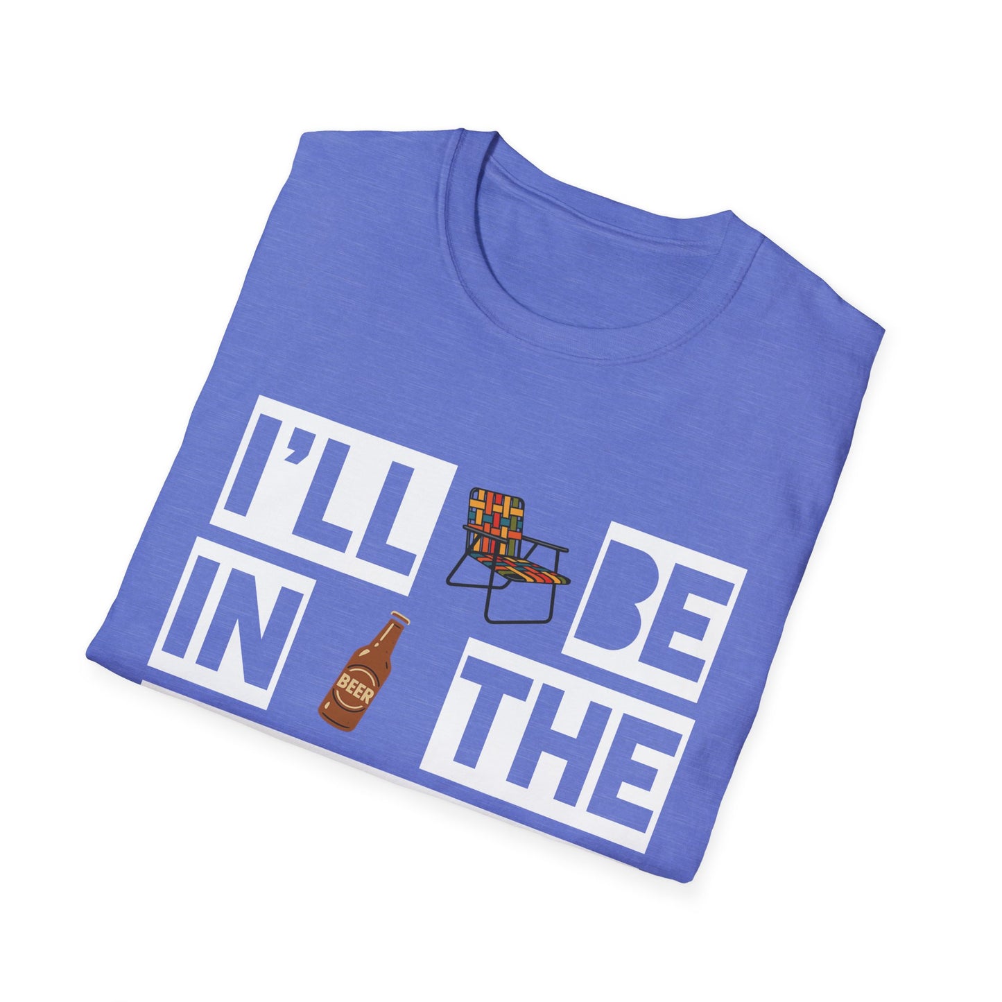 I'll Be In The Garage Cotton Tee - 66 Percent