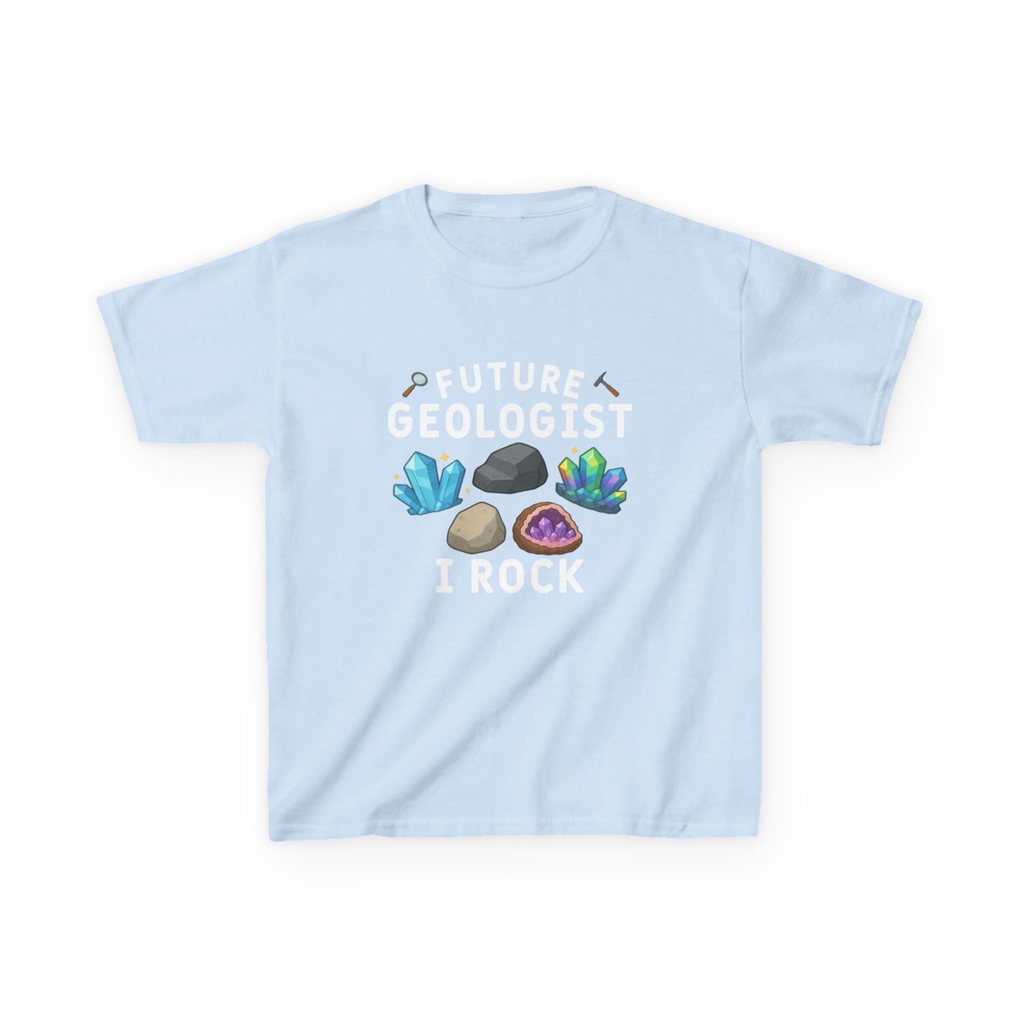 Future Geologist "I ROCK" Kids Tee - 66 Percent