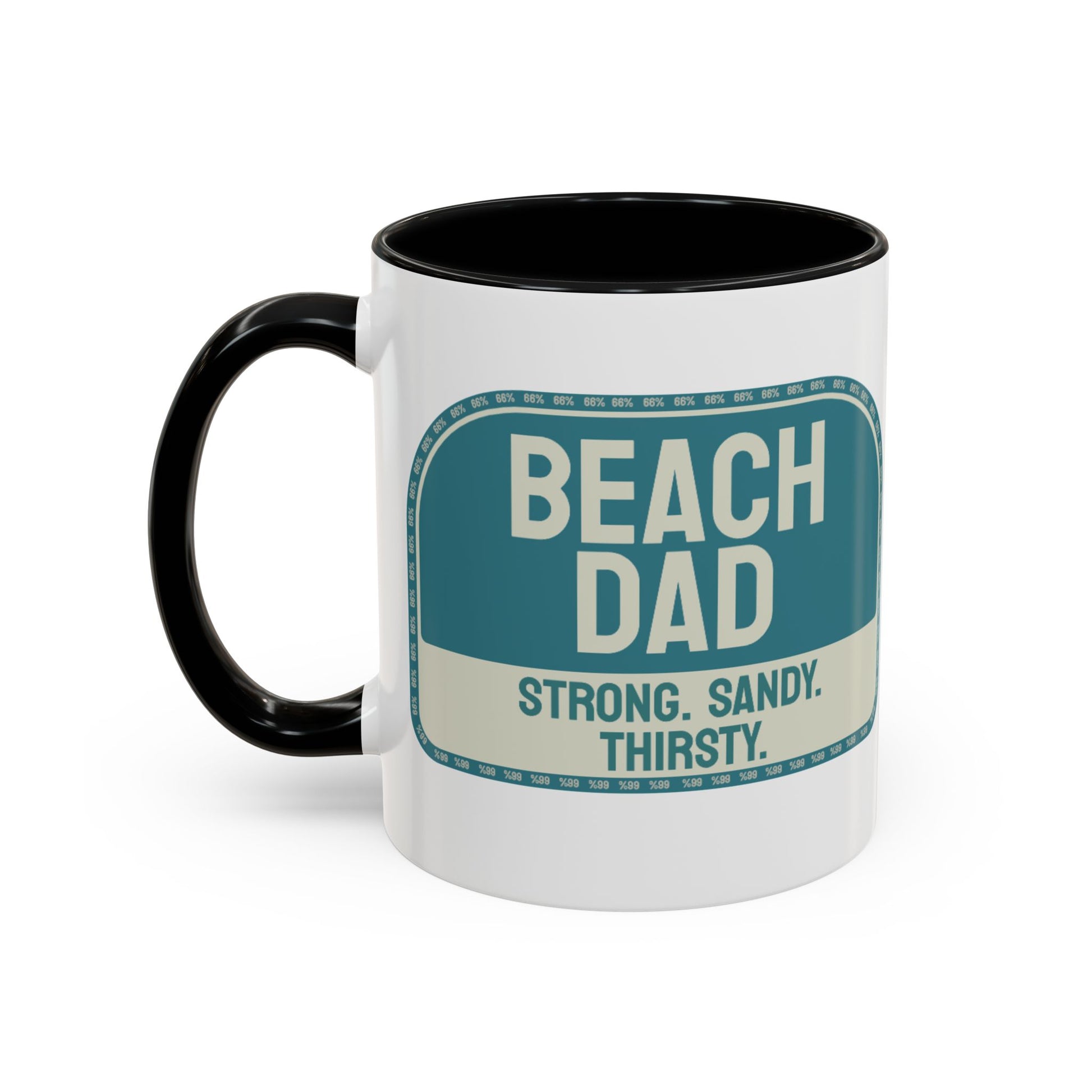 Beach Dad Logo Mug - 66 Percent
