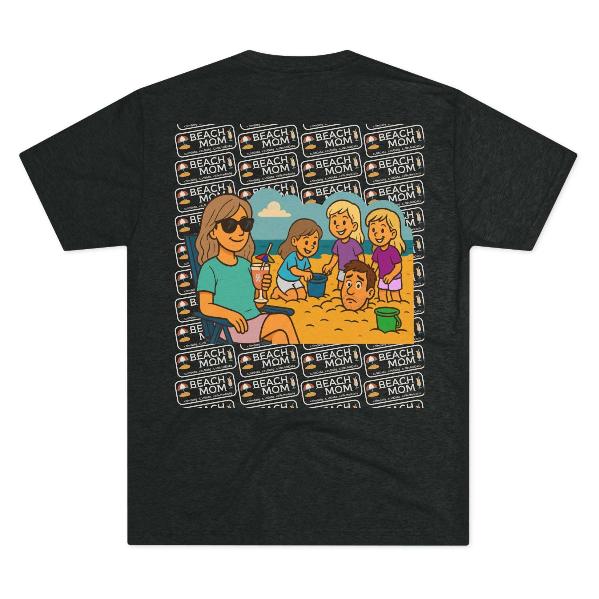 Beach Mom Anthem Tri-Blend Tee