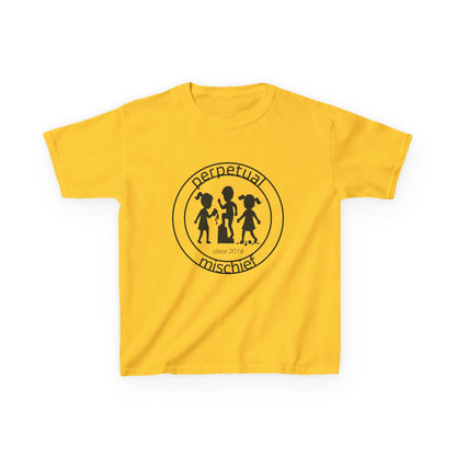 Perpetual Mischief Kids T-shirt in Daisy | 66 Percent
