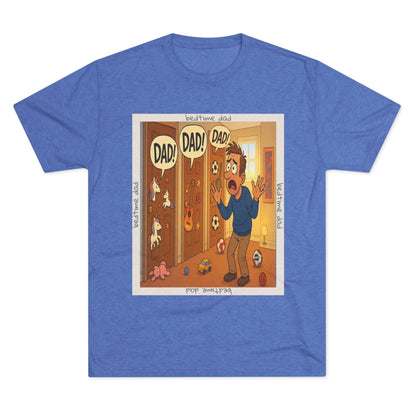 “DAAAD!” on repeat. This 66% tee is for every dad who’s survived the bedtime boss level — barely. Worn out, proud, and still undefeated.