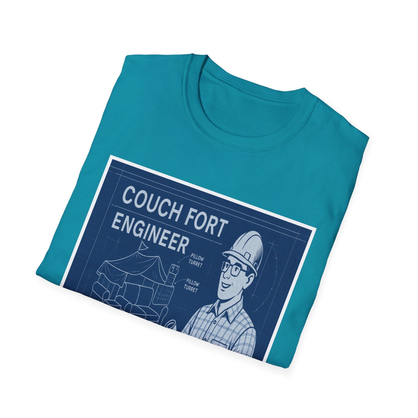 Overboard Dad Fort Cotton Tee - 66 Percent