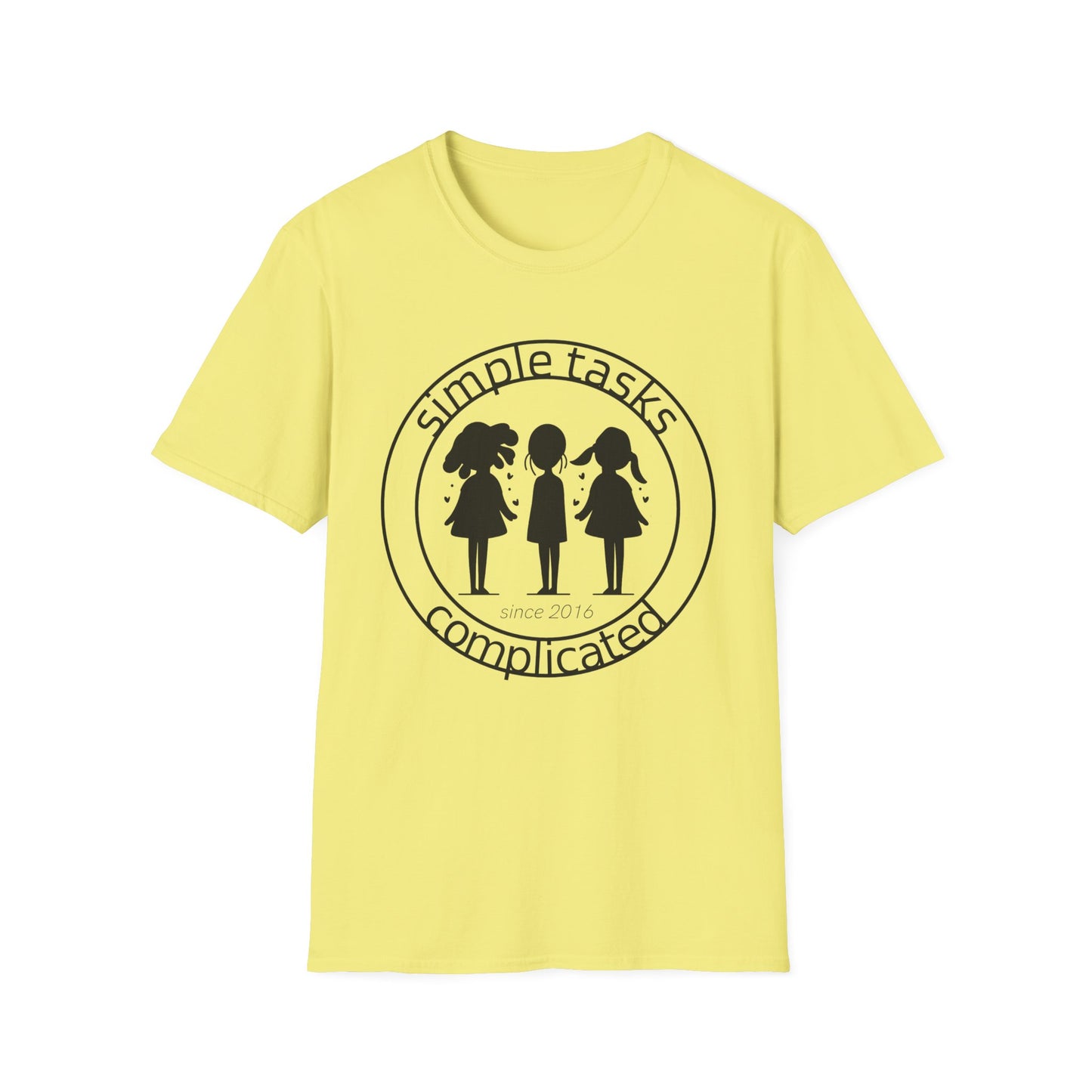 Simple Tasks Complicated Cotton Tee - 66 Percent