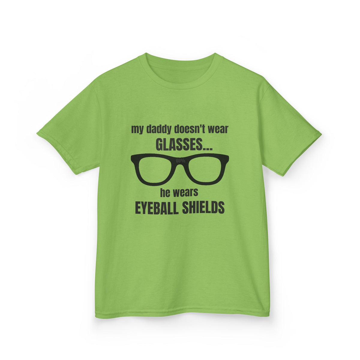 Eyeball Shields Daddy Kids Tee product view 26 - 66 Percent