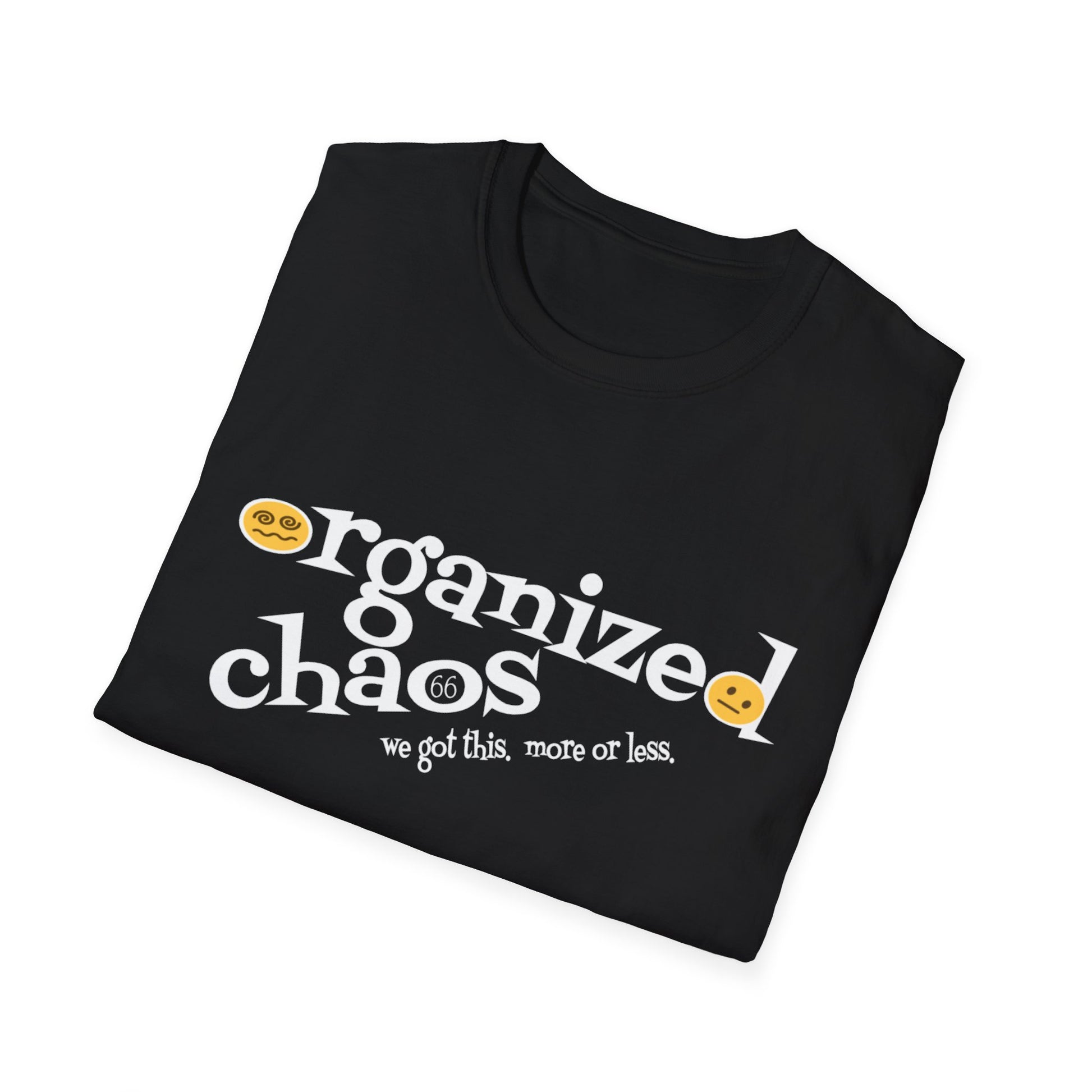 Organized Chaos Cotton Tee - 66 Percent