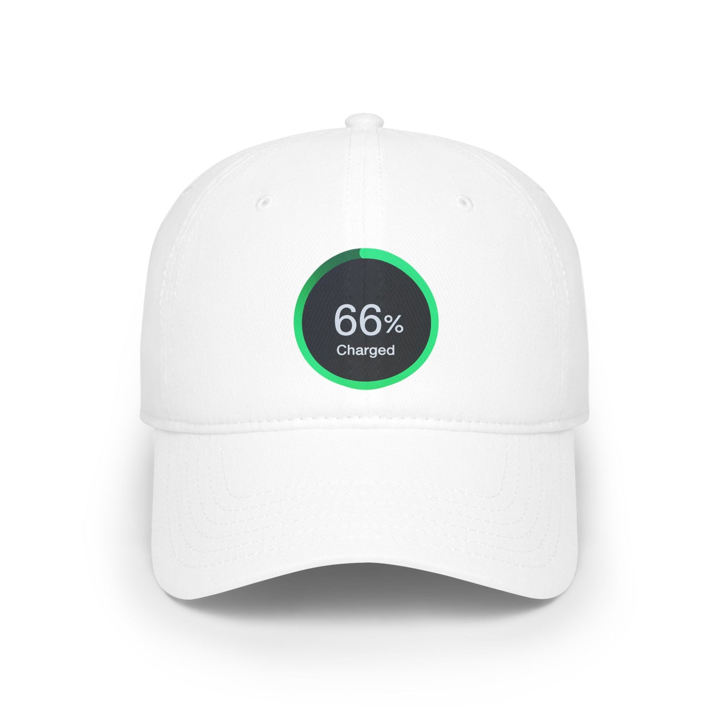66% Charged Low Profile Baseball Cap - 66 Percent