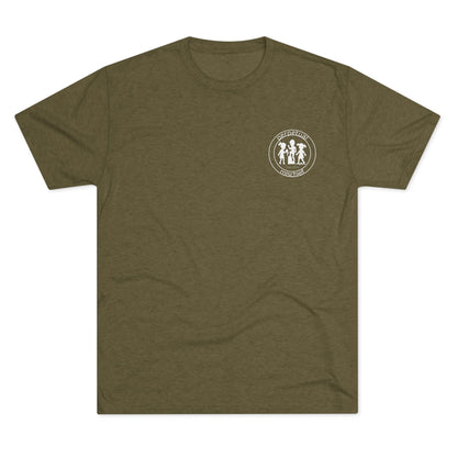 Perpetual Mischief Tri-Blend T-shirt in Tri-Blend Military Green | 66 Percent