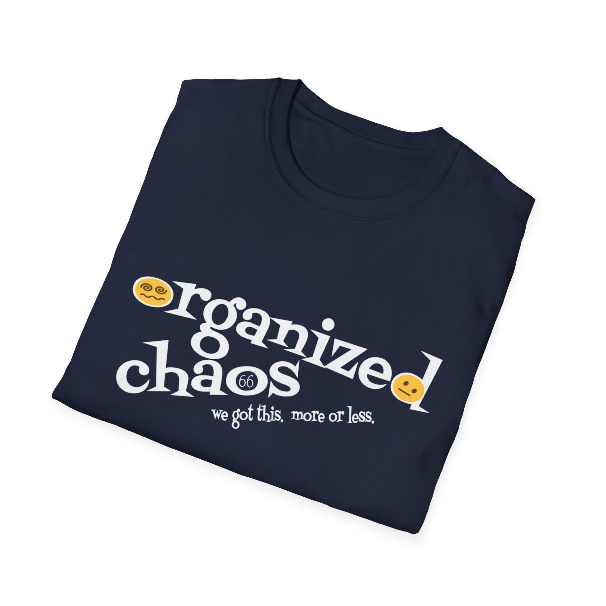 Organized Chaos Cotton Tee - 66 Percent