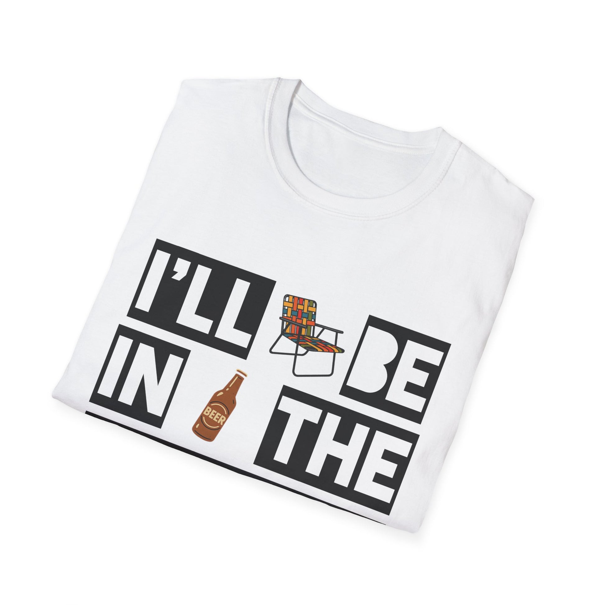 I'll Be In The Garage Cotton Tee - 66 Percent