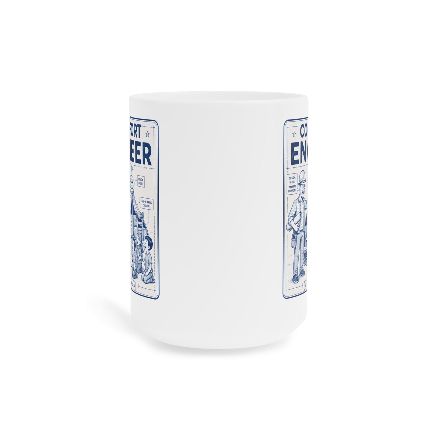 Overboard Dad Fort 66% Mug
