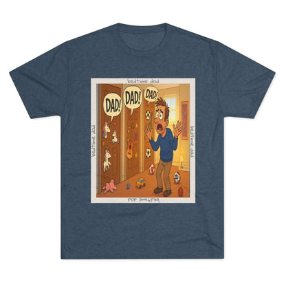 “DAAAD!” on repeat. This 66% tee is for every dad who’s survived the bedtime boss level — barely. Worn out, proud, and still undefeated.