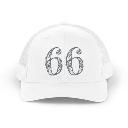 66% Snapback Trucker Hat product view 24 - 66 Percent