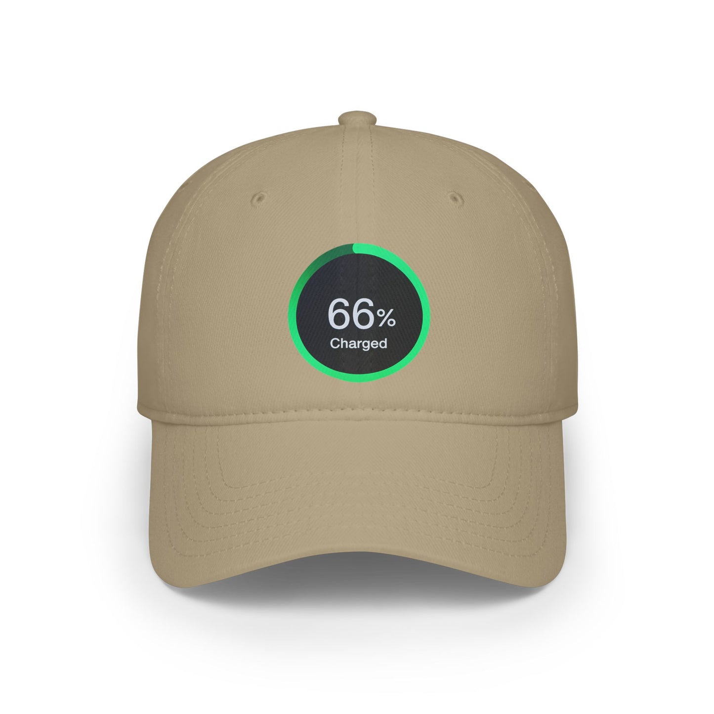 66% Charged Low Profile Baseball Cap - 66 Percent