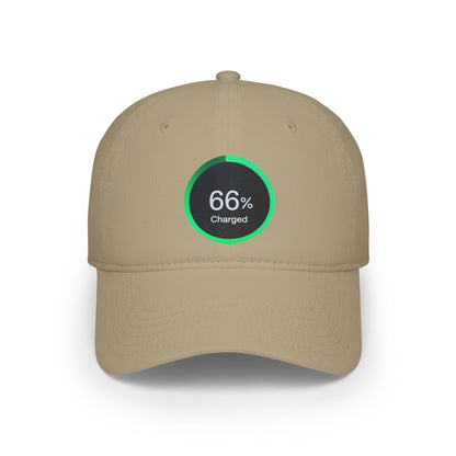 66% Charged Low Profile Baseball Cap - 66 Percent