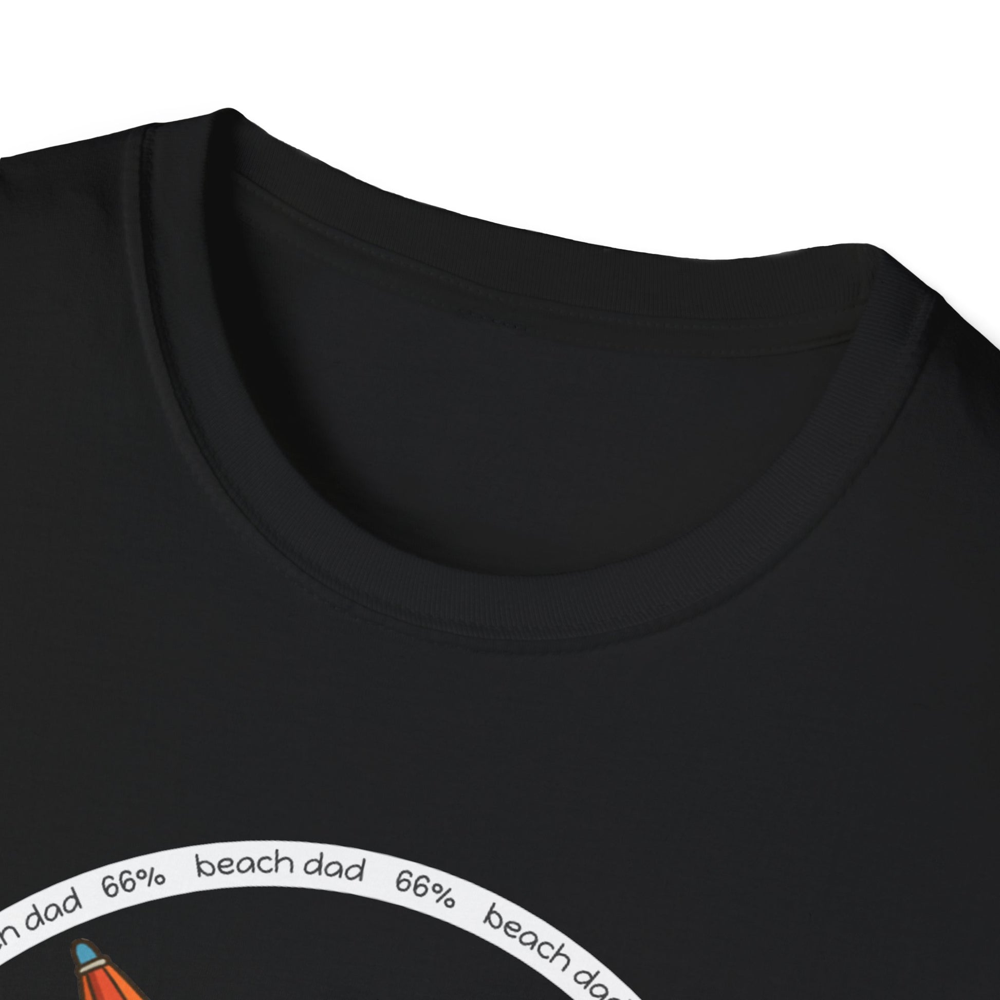 Beach Dad Original Cotton Tee - 66 Percent