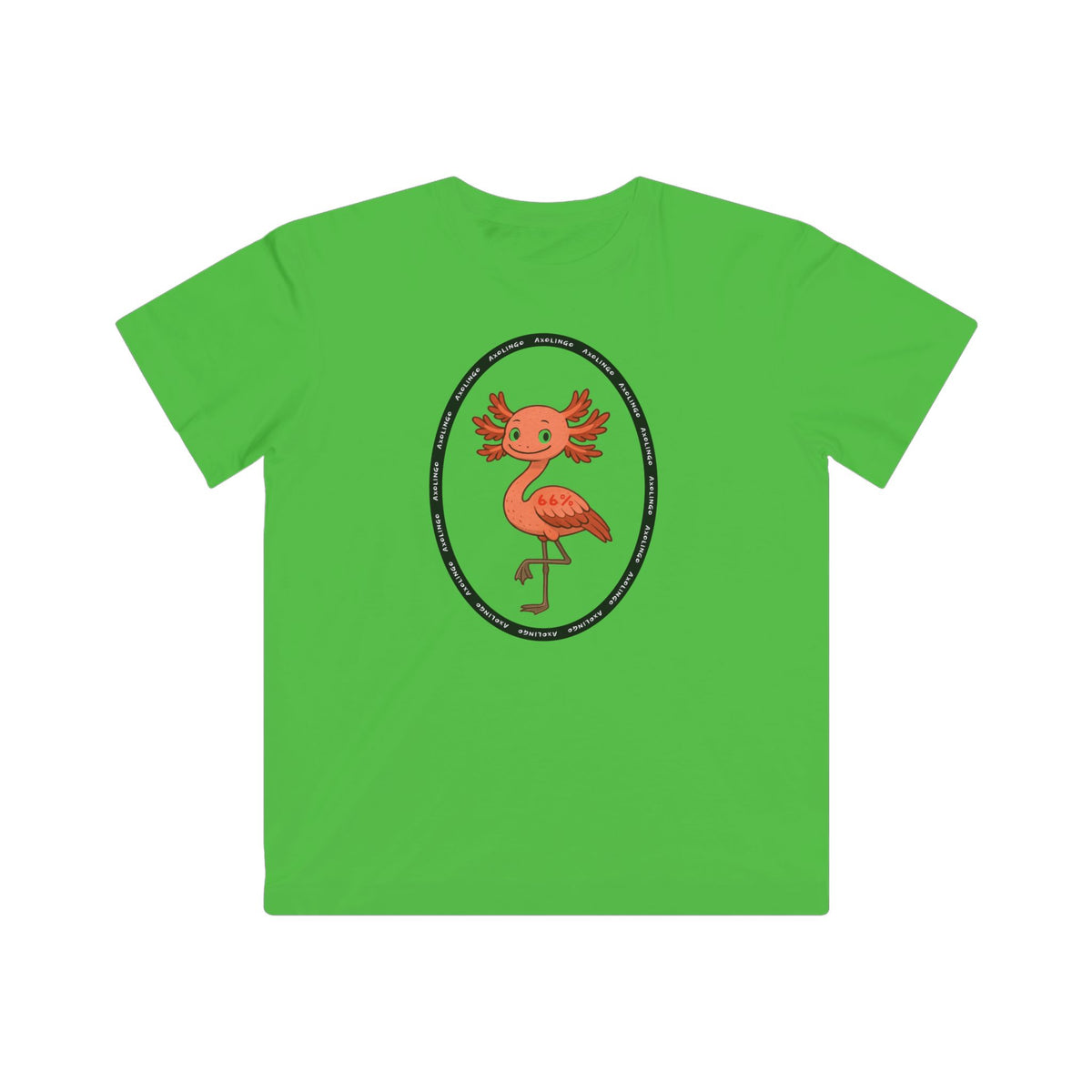 Axolingo Kids T-shirt in Apple | 66 Percent