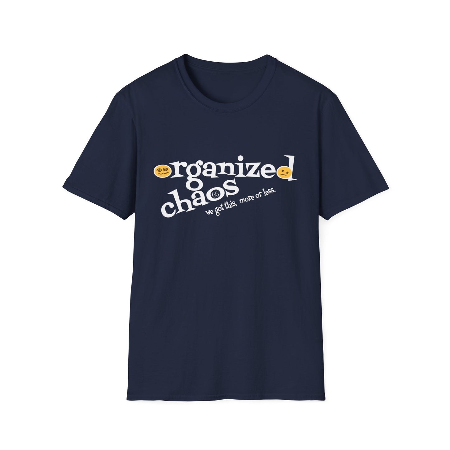 Organized Chaos Cotton Tee - 66 Percent