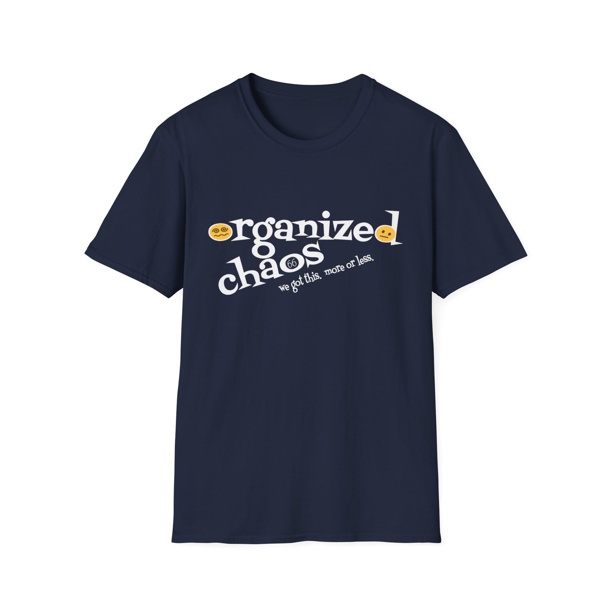 Organized Chaos Cotton Tee - 66 Percent