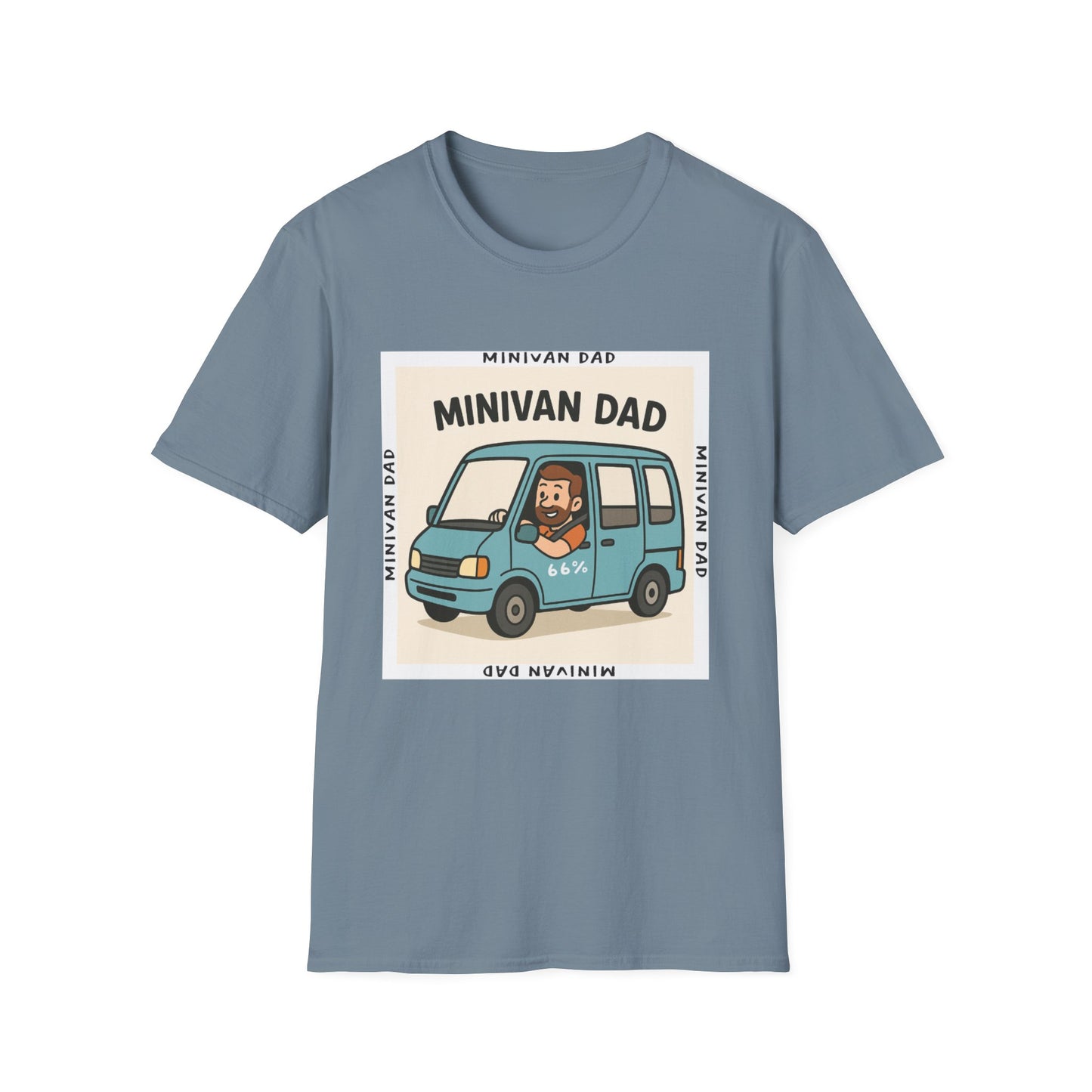 Minivan Dad Cotton Tee - 66 Percent