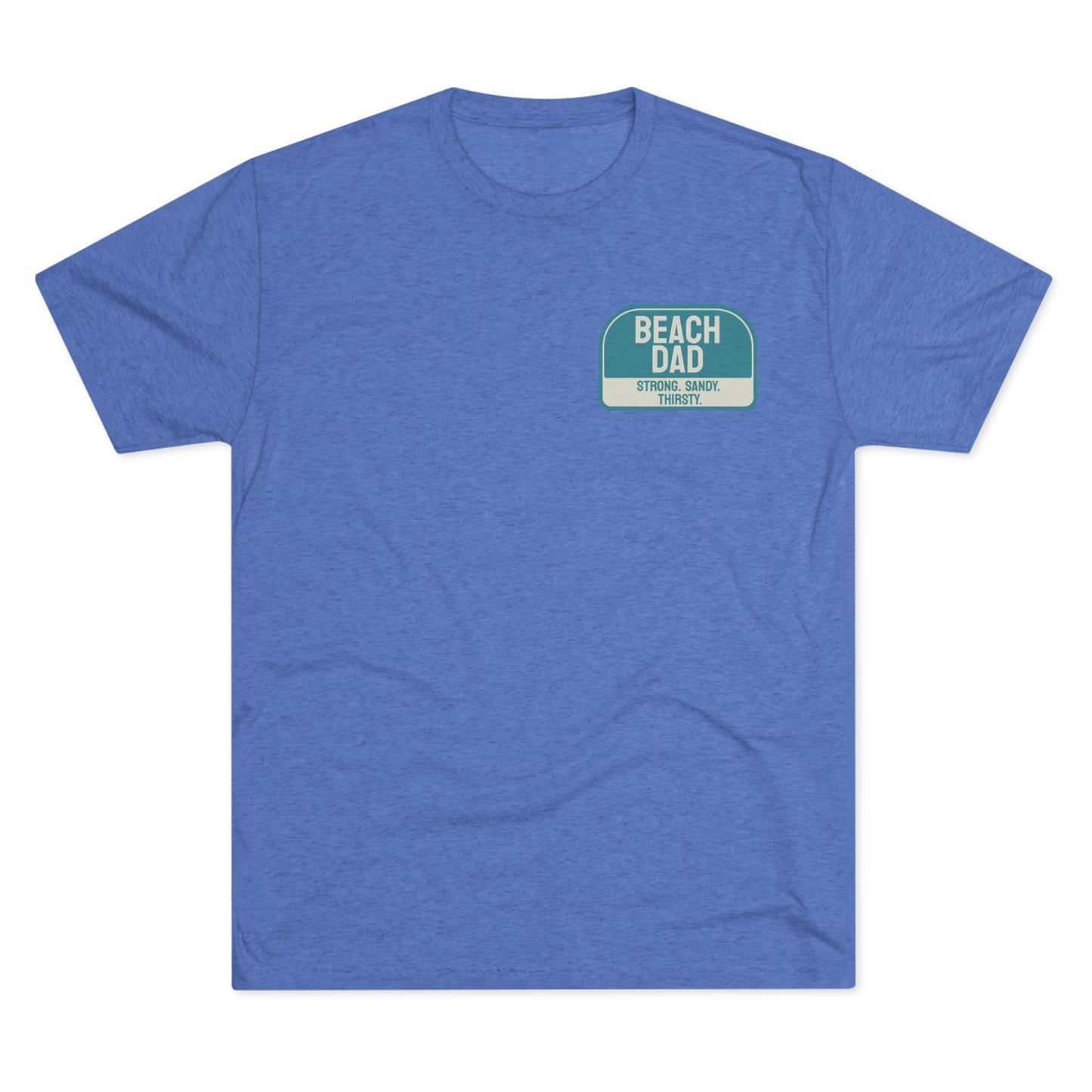 Beach Dad Logo Tri-Blend Tee - 66 Percent